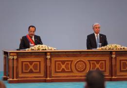 Kazakistan Cumhurbaşkanı Christodoulides