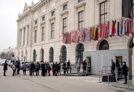 Foreign Minister in Austria for OSCE mee