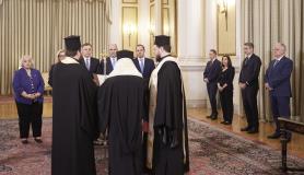 Ορκωμοσία νέων μελών της Κυβέρνησης στην Αθήνα