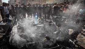Επίθεση Ισραήλ στη πόλη της Γάζας