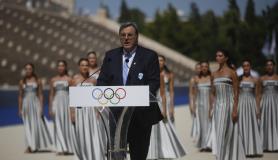 Τελετής αφής και παράδοσης ολυμπιακής φλόγας για τους αγώνες Νέων στο Ντακάρ