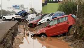 Ξαφνικές πλημμύρες στην ανατολική Ισπανία