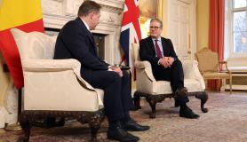 Ο Βέλγος Πρωθυπουργός επισκέπτεται το Λονδίνο