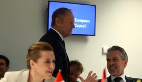 Οι Ευρωπαίοι ηγέτες συζητούν το μεταναστευτικό σε πρόγευμα εργασίας στις Βρυξέλλες