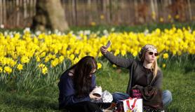 Ανοιξιάτικος καιρός στο Λονδίνο