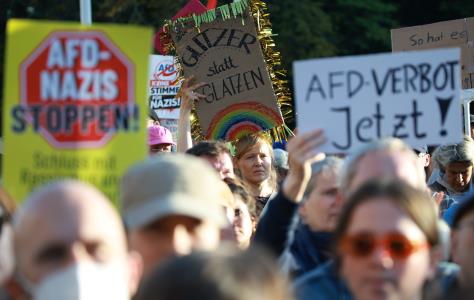 Διαδήλωση κατά της AfD στο Βερολίνο