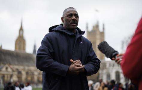 Κέρινο ομοίωμα του Ίντρις Έλμπα παρουσιά