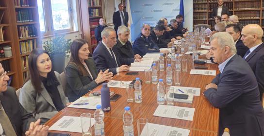 Διυπουργική σύσκεψη στο Υπ.Δικαιοσύνης γ