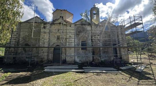 Ξεκίνησε η συντήρηση του Αγ. Γεωργίου το