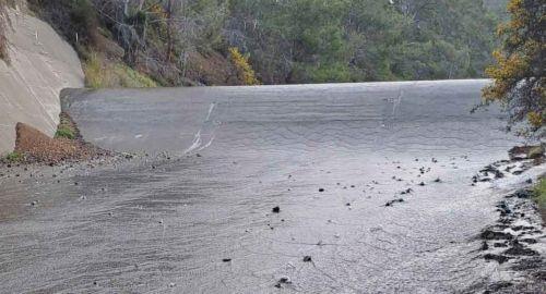 Asprokremmos at 32.5% capacity while third Paphos dam overflows