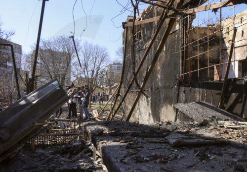 Βομβαρδισμός στην πόλη Κραματόρσκ Ουκρανίας, ανταποδίδει η Ουκρανία