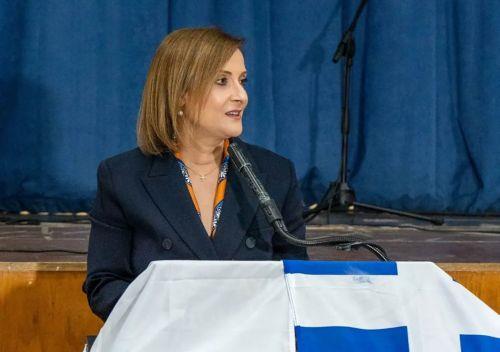 Το Κυπριακό παραμένει μια διαρκής υπενθύμιση της ευθύνης της διεθνούς κοινότητας, λέει η Πρώτη Κυρία