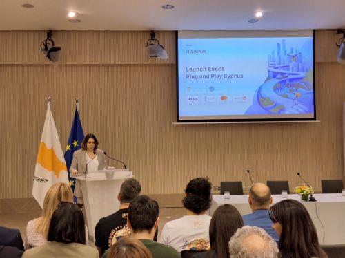 Kick-off event for Plug and Play Cyprus held at Presidential Palace