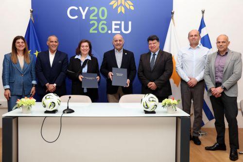 Μνημόνιο συνεργασίας ΥΠΑΝ-ΚΟΠ για εισαγωγή του ποδοσφαίρου στη Μέση Εκπαίδευση