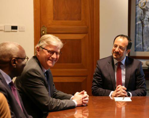 Conducive conditions on the ground needed for Cyprus talks, President tells Lacroix (2)