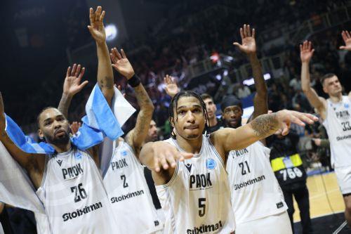 Ο ΠΑΟΚ κέρδισε με 6 πόντους την Μπιλμπάο στον πρώτο τελικό του Europe Cup