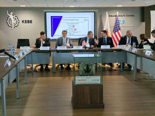 Cyprus-US energy cooperation strengthens regional stability, Damianos says