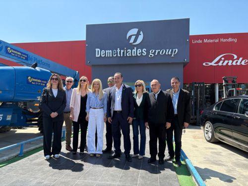 Εισηγήσεις για επίλυση προβλημάτων άκουσε από Σύνδεσμο Βιομηχάνων Αγ.Αθανασίου η Πρόεδρος ΔΗΣΥ