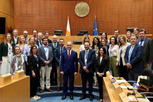 Cyprus outgoing MP meets with General Affairs Working Group of the Council of the ΕU