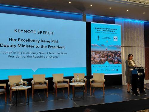 Η Κυπριακή Προεδρία επιθυμεί να συμβάλει ουσιαστικά στην ανταγωνιστικότητα ΕΕ, λέει η Ε. Πική
