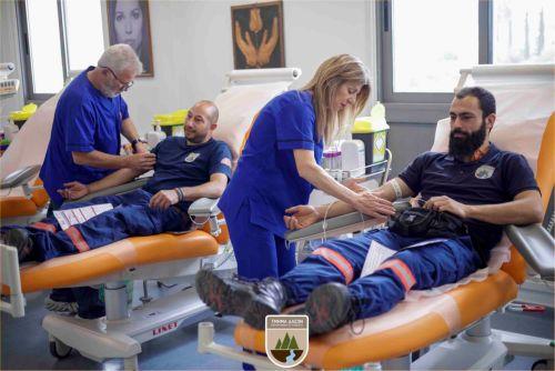Πραγματοποιήθηκε εθελοντική αιμοδοσία του Τμήματος  Δασών