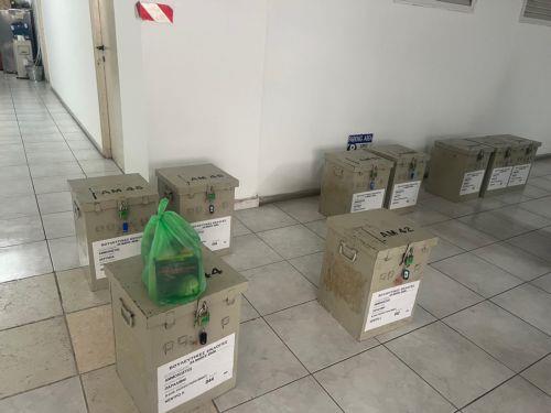 Ολοκληρώθηκε η παράδοση των καλπών για την εκλογική περιφέρεια Αμμοχώστου