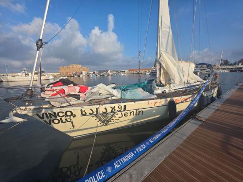 Ακυβέρνητο εντοπίστηκε και μεταφέρθηκε στην Κ.Πάφο το δεύτερο πλοιάριο του Global Sumud Flotilla