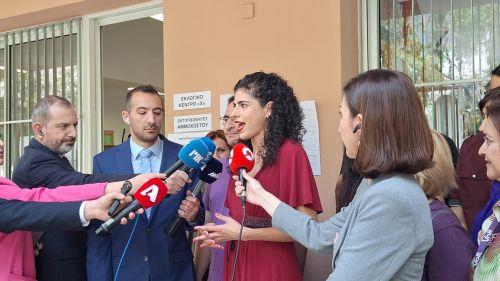 «Θα είμαστε περήφανοι ό,τι και να γίνει» είπε η Ανδρομάχη Σοφοκλέους συμπρόεδρος του Volt [BINTEO]