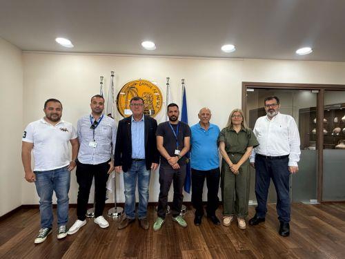 Την πιλοτική εφαρμογή του Park & Ride τον Κατακλυσμό συζήτησαν Δήμος Λάρνακας - Cyprus Public Transport