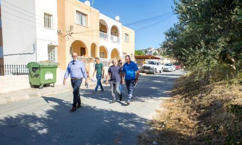 Επίσκεψη Δημοτ. Συμβουλίου Ιεροκηπίας στην Αγ. Μαρινούδα και καταγραφή προβλημάτων