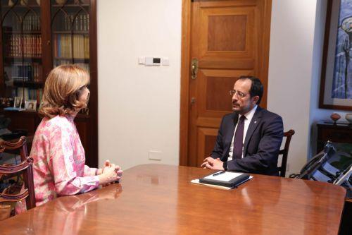 President Christodoulides - Holguin meeting underway