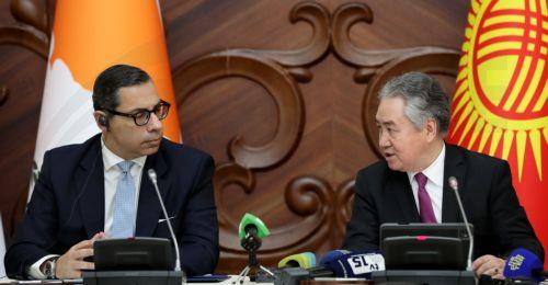 Cyprus-Kyrgyzstan sign cooperation MoU as Kombos hails pivotal moment in bilateral ties