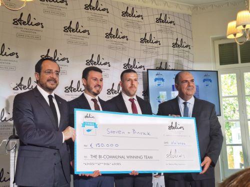 Βραβεία €500.000 σε 9 δικοινοτικές επιχειρήσεις από Σερ Στέλιο Χατζηιωάννου