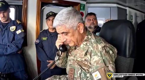 Ναυτική άσκηση με το Ελληνικό Πολεμικό Ναυτικό στη θαλάσσια περιοχή Λάρνακας-Λεμεσού [ΒΙΝΤΕΟ]