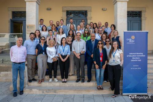Μέλη της Επιτροπής Παιδείας της ΕΕ στο ΤΕΠΑΚ στο πλαίσιο της Κυπριακής Προεδρίας