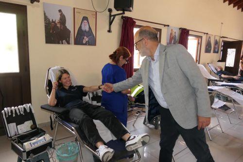 Ενίσχυση Κέντρου Αίματος από αιμοδοσία εις μνήμη Ανδρέα Αρμεύτη