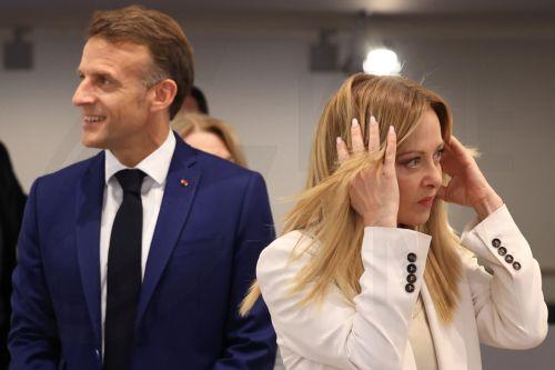 H Mελόνι συναντάται με Μακρόν για εμβάθυνση συνεργασίας σε άμυνα, πυρηνική ενέργεια, διάστημα