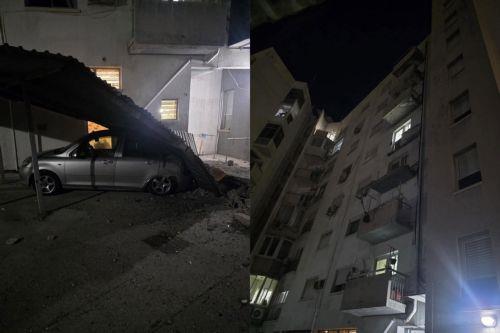 Υποχώρησαν  μπαλκόνια πολυκατοικίας στη Λεμεσό, ζημιές σε όχημα