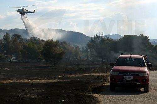 Μεγάλη φωτιά στον Ασπρόπυργο