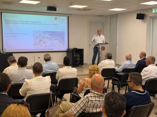 Παρουσιάστηκε ο οδικός χάρτης για την ανάπτυξη του Λιμένα και της Μαρίνας Λάρνακας
