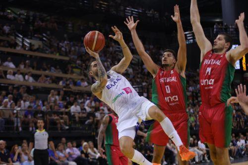 Ελλάδα – Πορτογαλία 56-71 για Α’ προκριματική φάση Παγκοσμίου Κυπέλλου Μπάσκετ 2026