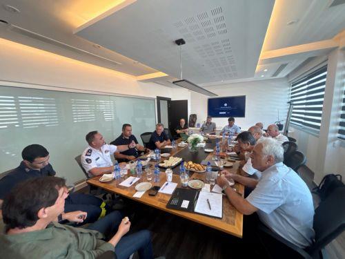Η πυρασφάλεια στις βιομηχανικές περιοχές απασχόλησε συνάντηση ΕΒΕΛ και εμπλεκομένων