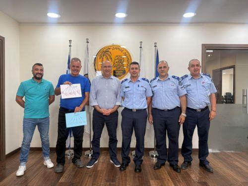 Την αξιοποίηση τεχνολογίας συζήτησαν Δήμος Λάρνακας - Κοινοτική Αστυνομία