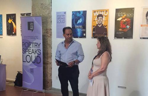 Εγκαινιάστηκε στην Πάφο η έκθεση «Poetry Speaks Loud» στο πλαίσιο του 12ου Graphic Stories