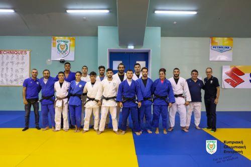 Στην προετοιμασία εθνικής ομάδας Τζούντο ο Πρόεδρος ΚΟΕ