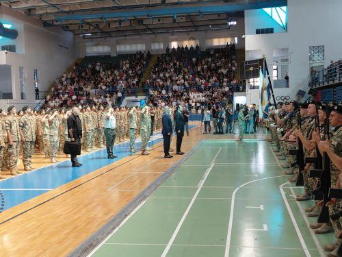 Strengthening defence capabilities a top priority, President says at new recruits swearing-in ceremony