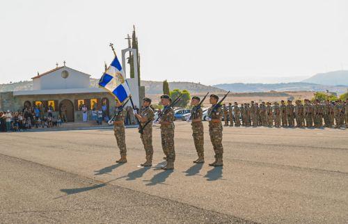 Ορκίστηκαν να υπερασπιστούν την ελευθερία και ανεξαρτησία της πατρίδας οι νεοσύλλεκτοι στο ΚΕΝ Πάφου