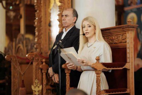 Στην ανάγκη για συνέχιση του αγώνα για επανένωση αναφέρθηκε η Πρόεδρος Βουλής