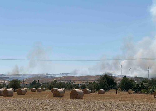 Βελτιωμένη αλλά δύσκολη η κατάσταση, λέει το Τμ. Δασών για πυρκαγιά στην περιοχή Καλού Χωριού