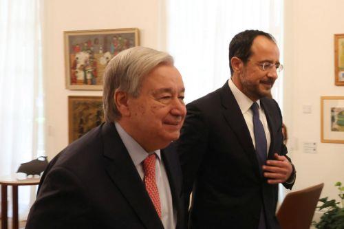 President Christodoulides expresses hope for positive developments on Wednesday, after dinner with Guterres, Erhürman